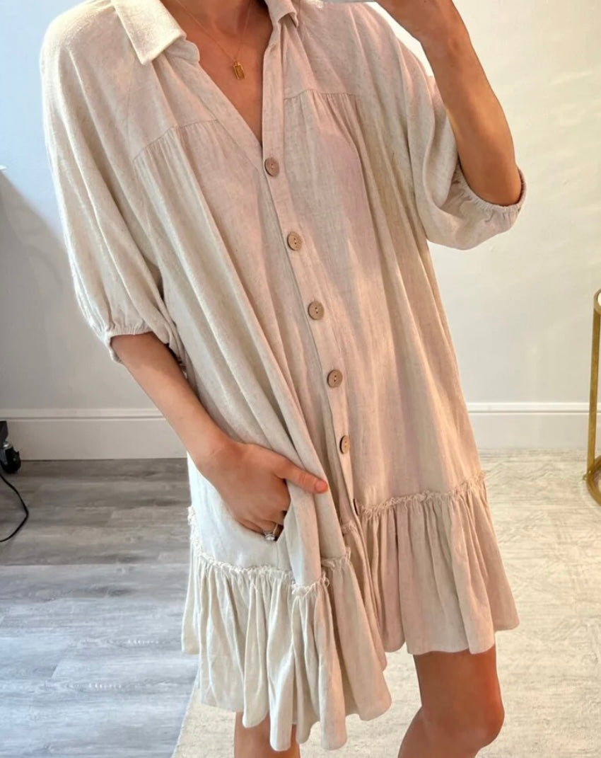 Button Up Dress