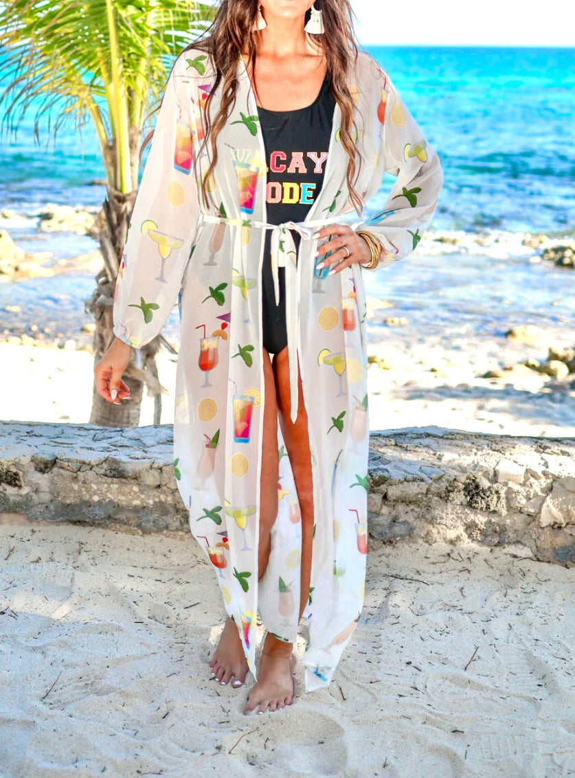 Cocktails and Cruises Cover Up