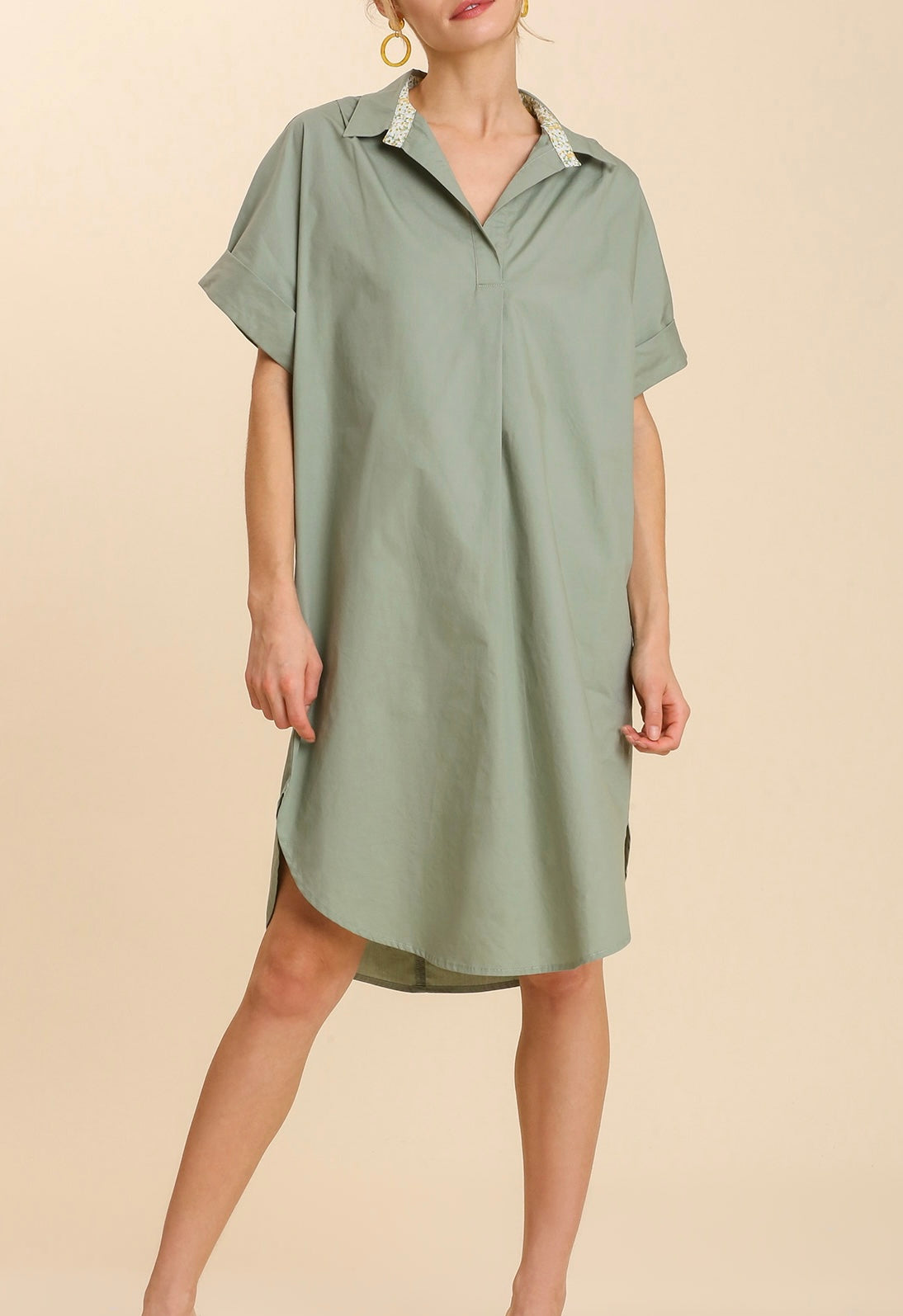 Shirt Dress Navy