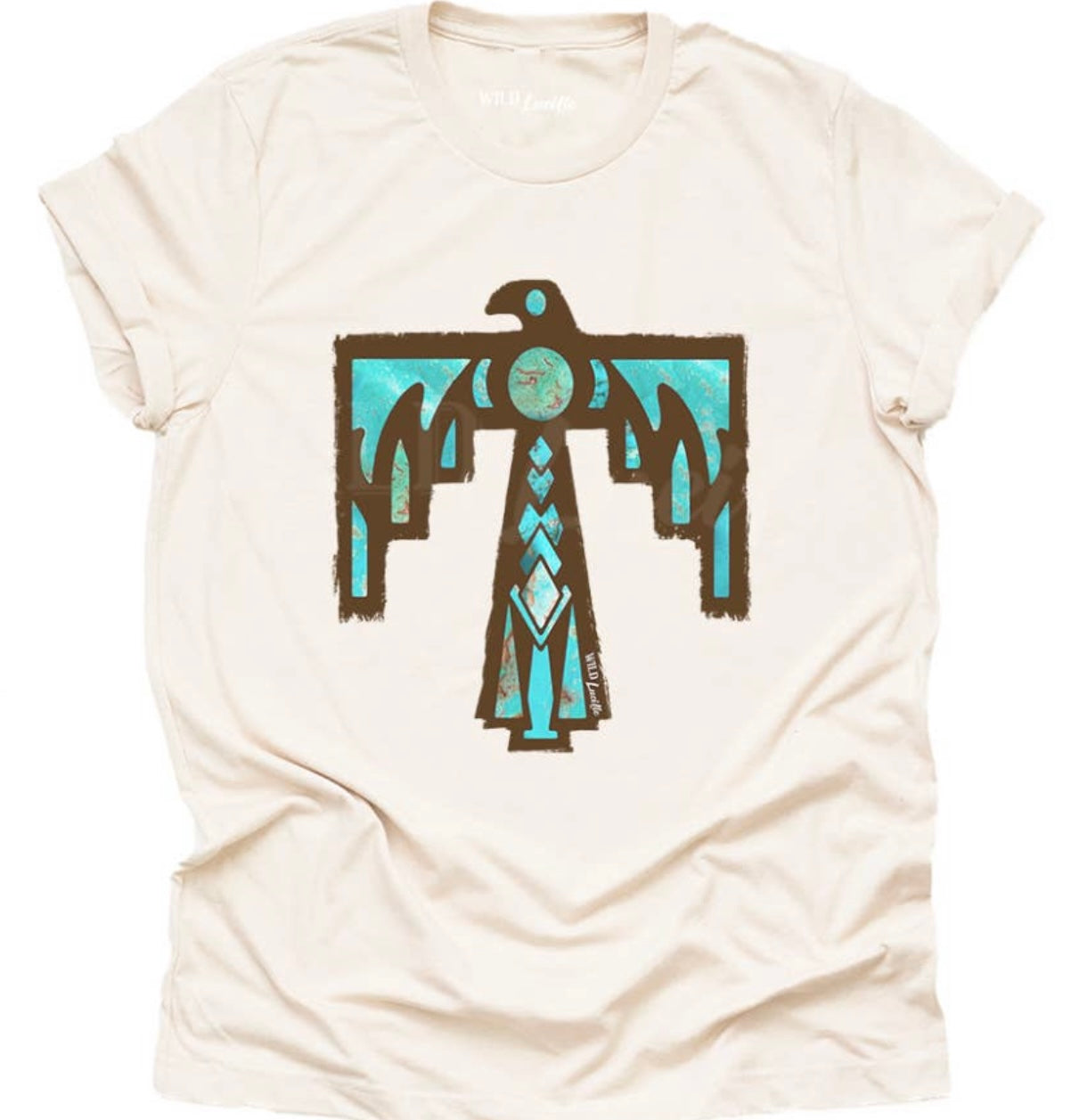 Thunderbird Turquoise Tee