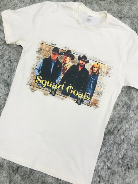 Yellowstone Dutton Squad Goals Tee