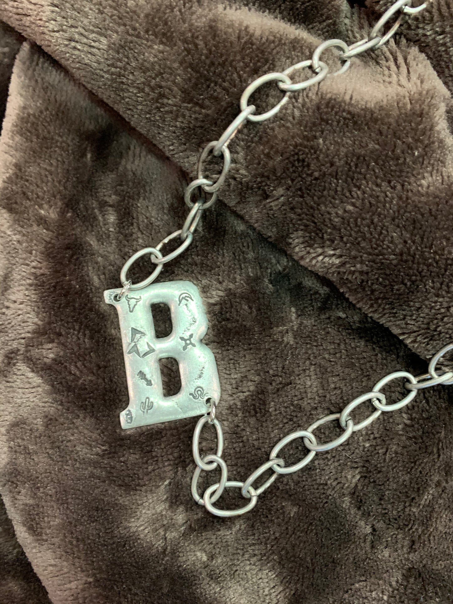 Aztec Initial Necklaces