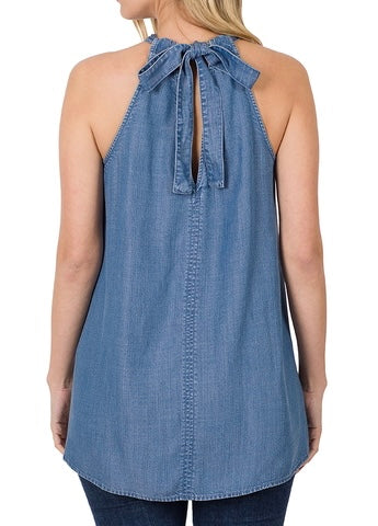 Chambray Halter