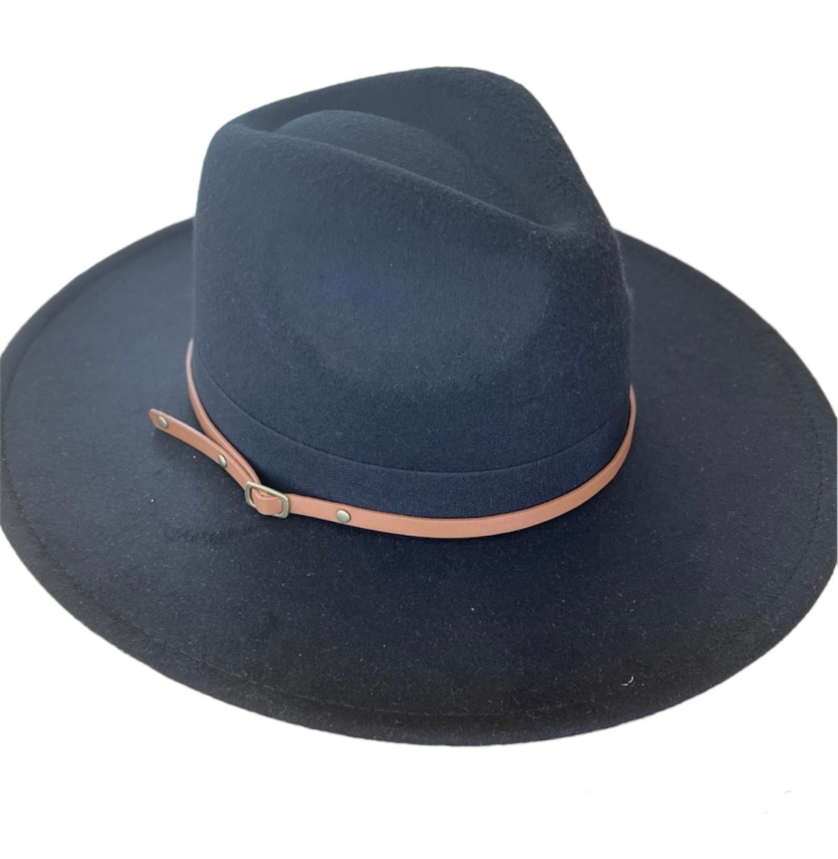 Wide Flat Brim Hat 3 Colors