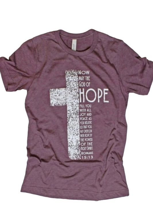 Hope/Peace Cross Tee