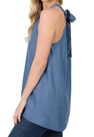 Chambray Halter
