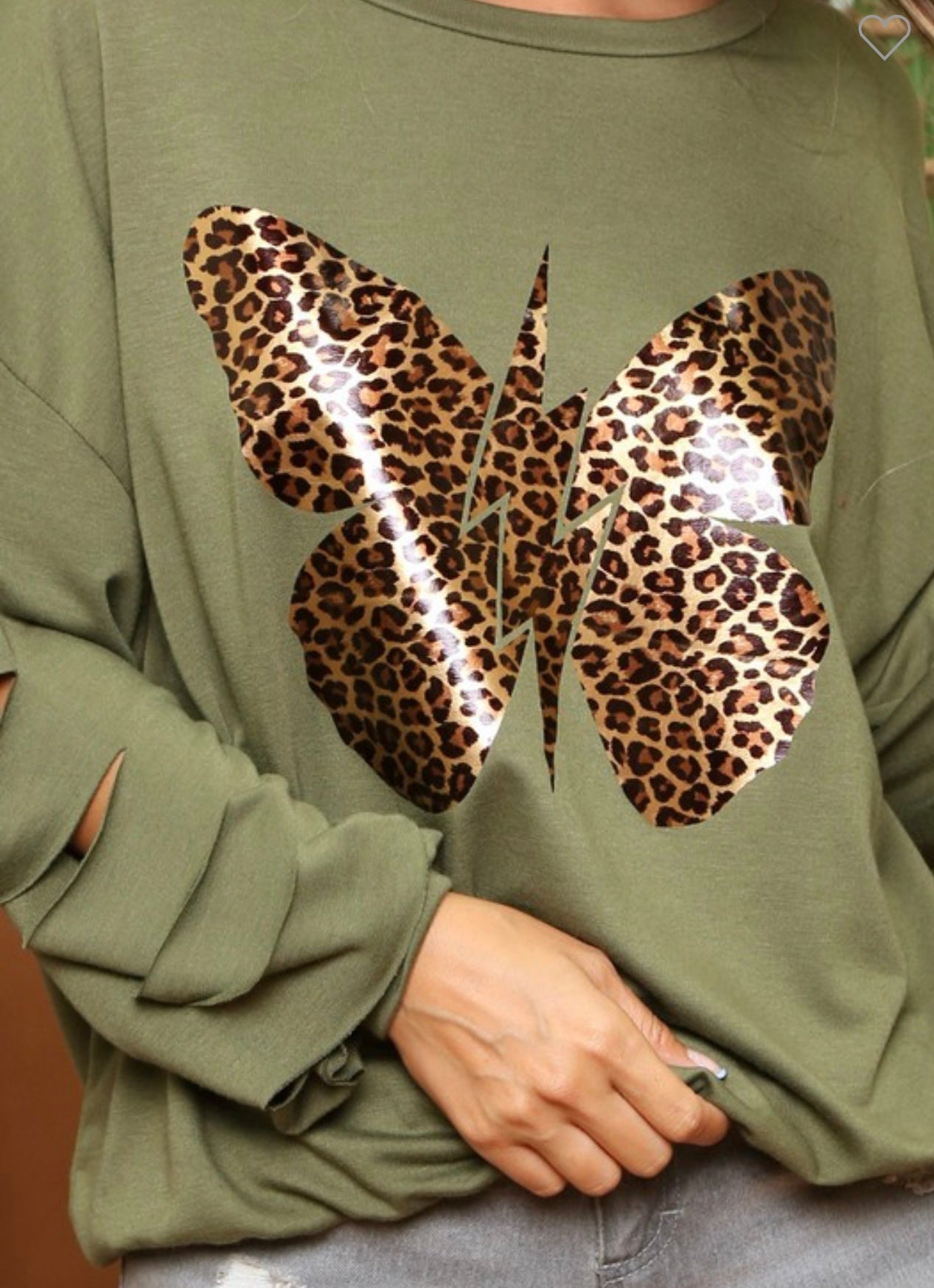 Leopard Butterfly Laser Cut