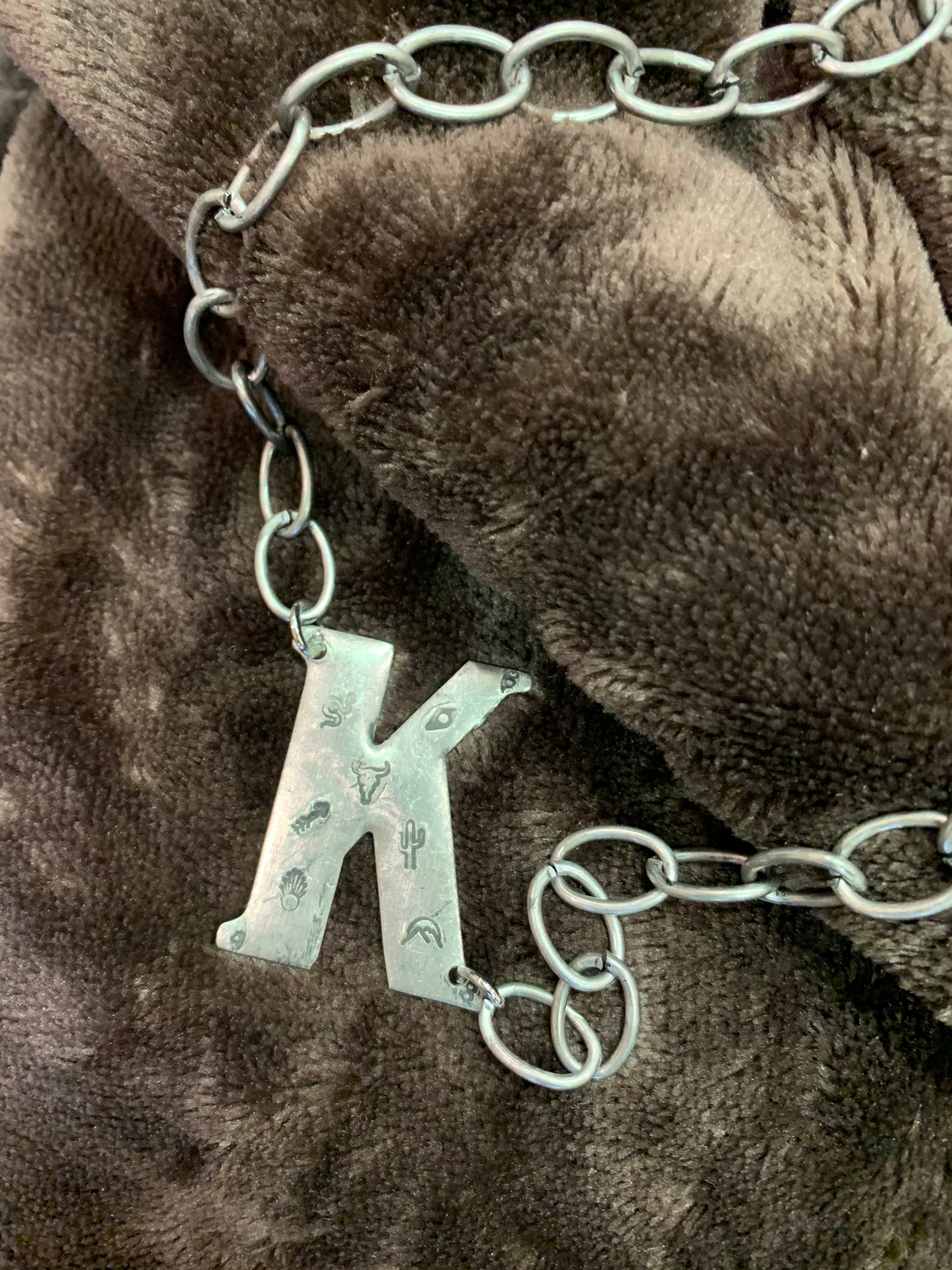 Aztec Initial Necklaces