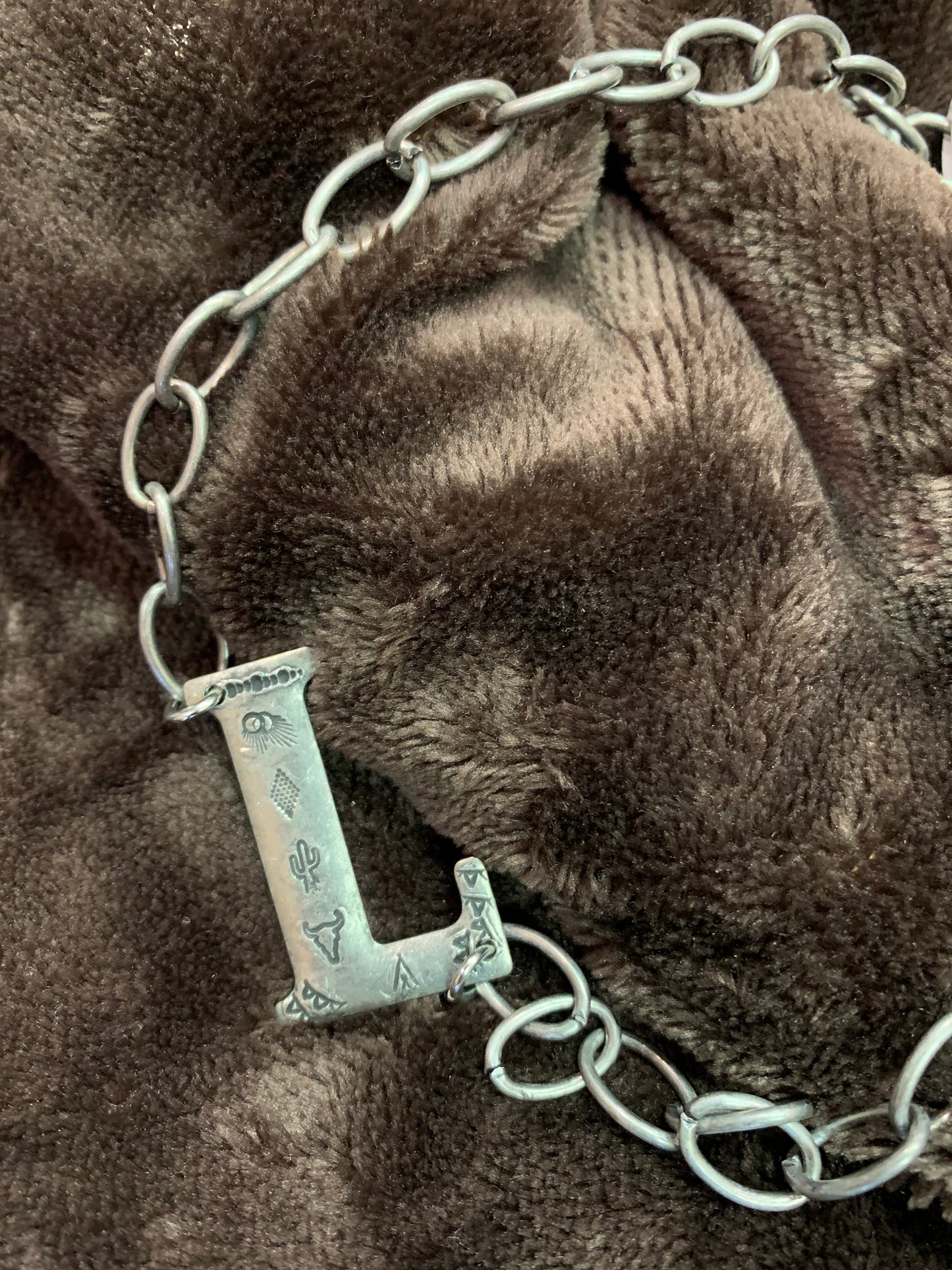 Aztec Initial Necklaces